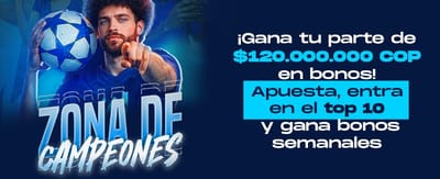 Apuesta a la Champions y Gana hasta 2M promotion image